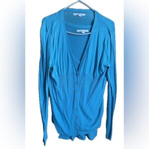 Old Navy 2-piece turquoise set - shirt and cardigan